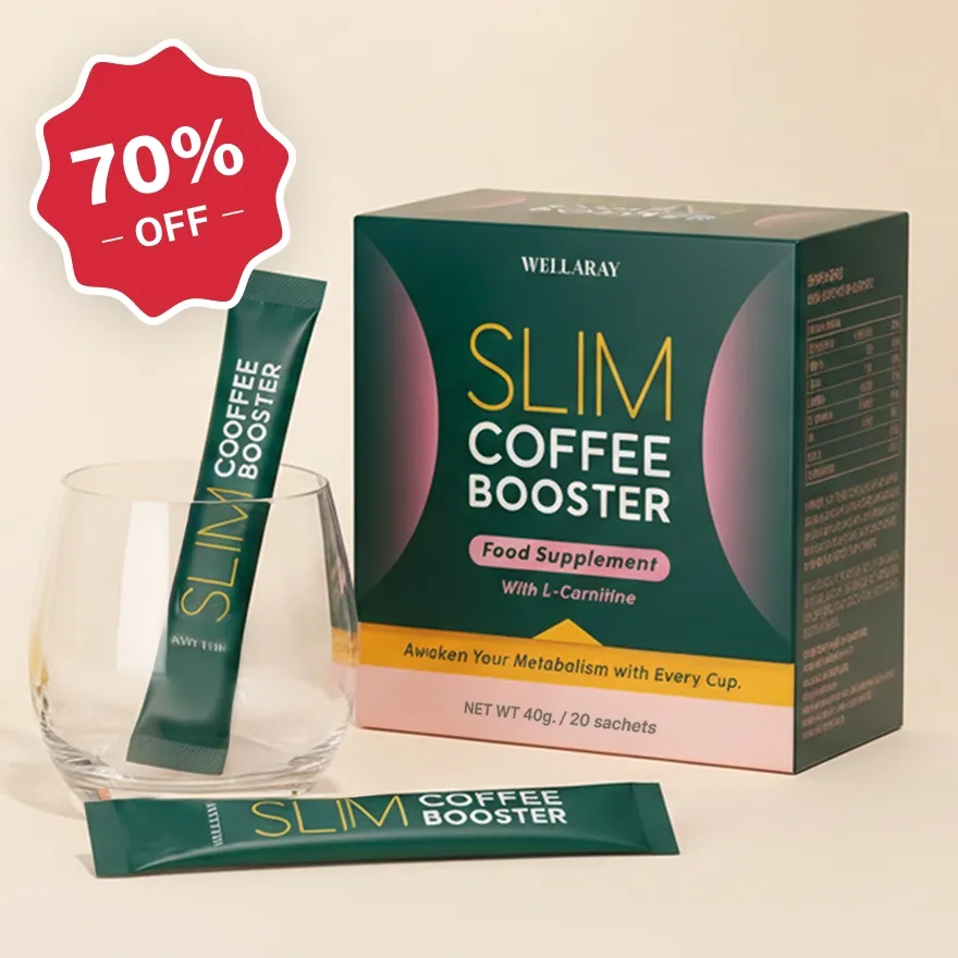 Wellaray Slim Coffee Booster Real Product Box